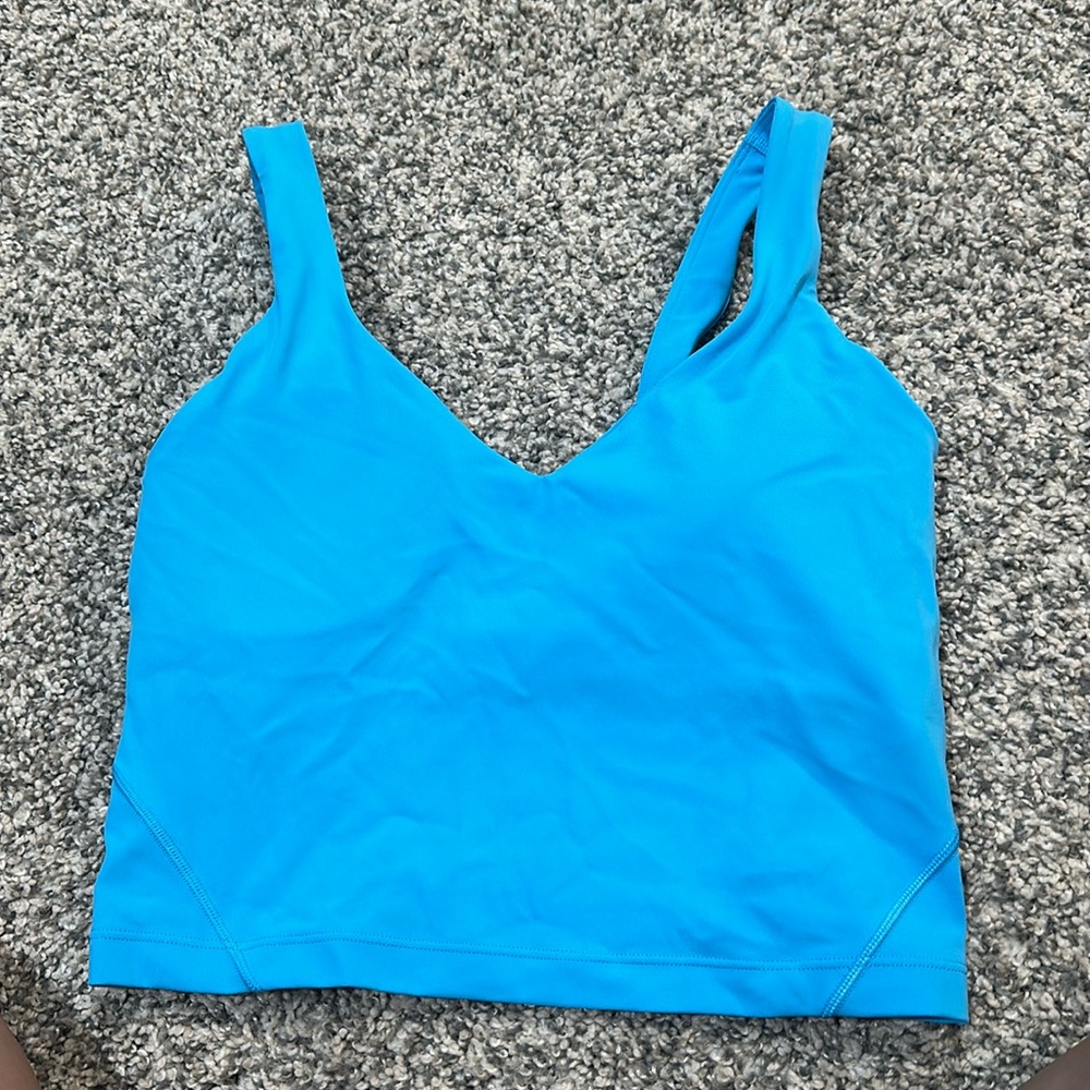 NWOT light blue Lululemon align tank